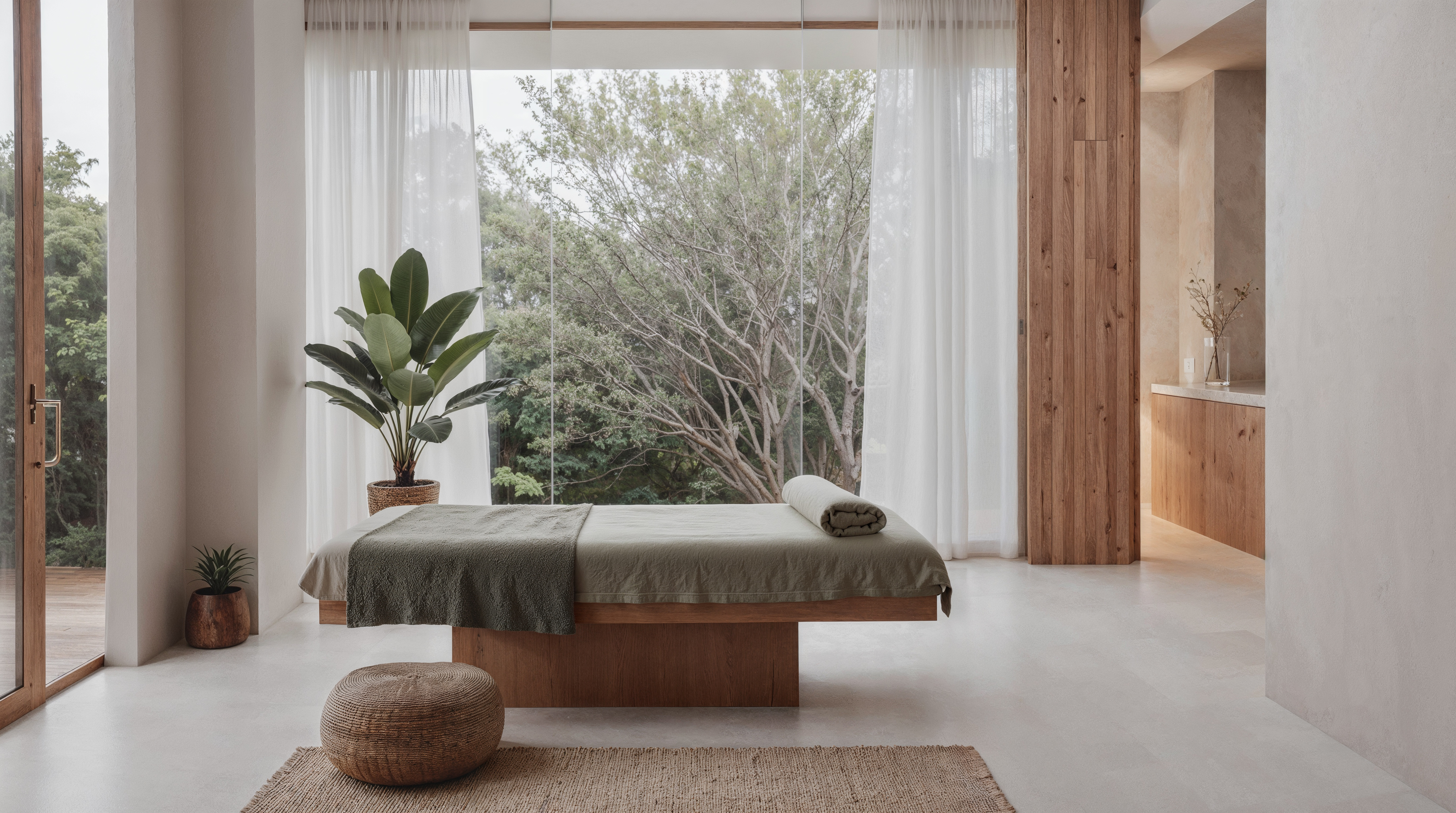 Interier relaxacniho spa